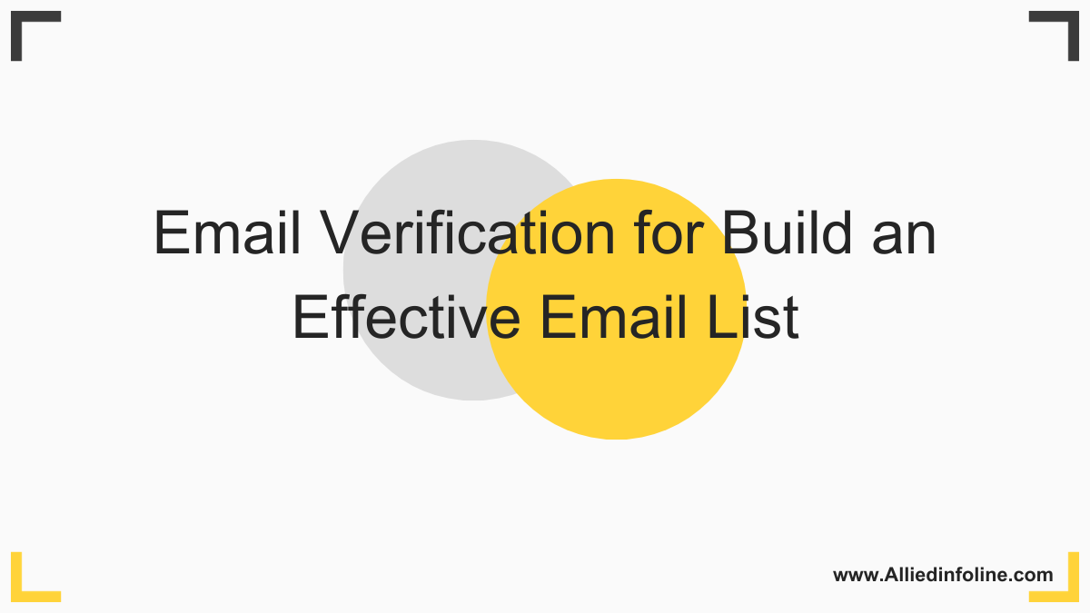 email verification